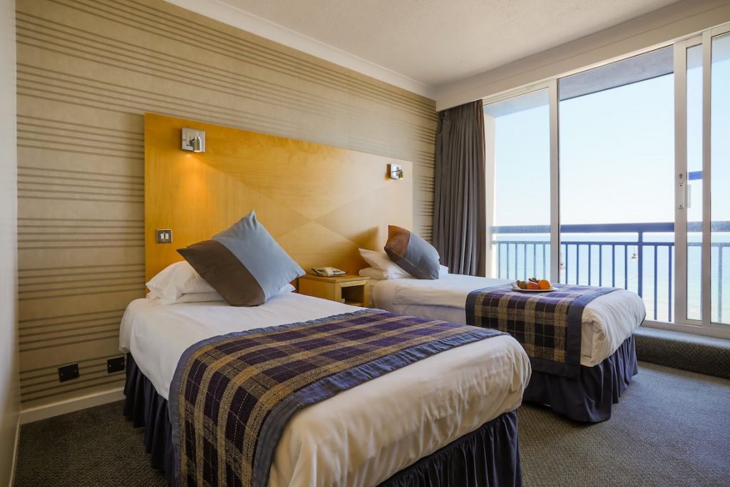 Sea View Twin Room | Best Western Hotel Isle of Man