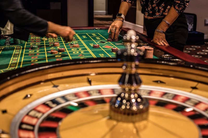 Roulette Tables at the Palace Casino